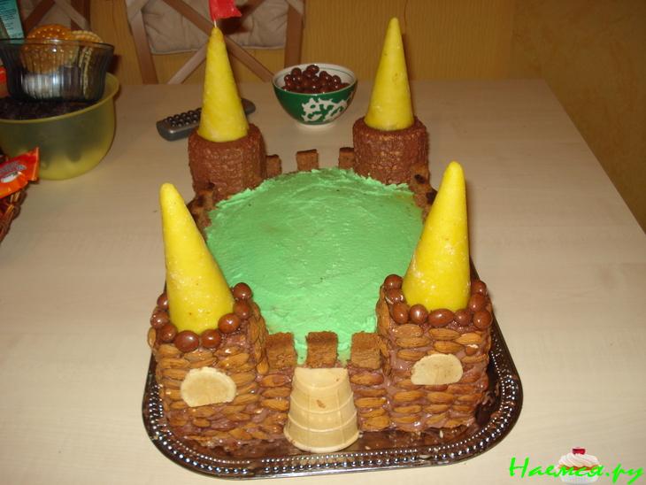 Торт "Рыцарский замок"