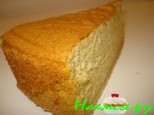 Фруктовый шифоновый бисквит