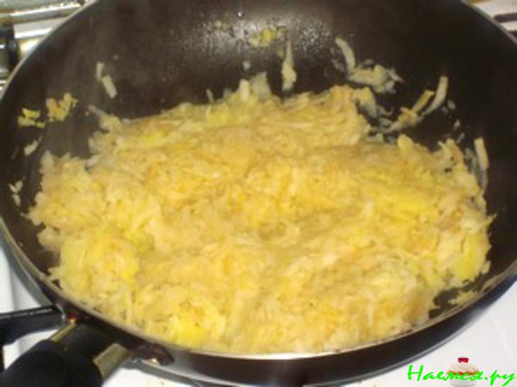 Картофельные котлеты с имбирем и яблоком (постное)