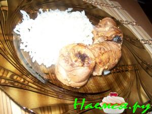 "Дамские" рулетики из индейки