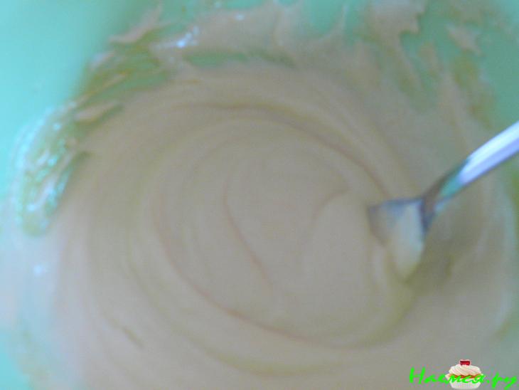 Пирожное "Флорида", из творожного теста