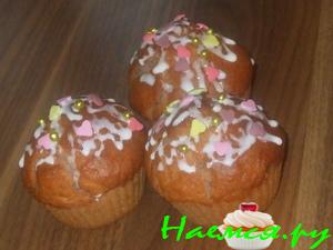 Клубничные маффины