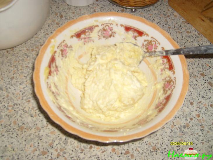 Пирог сырно-творожный