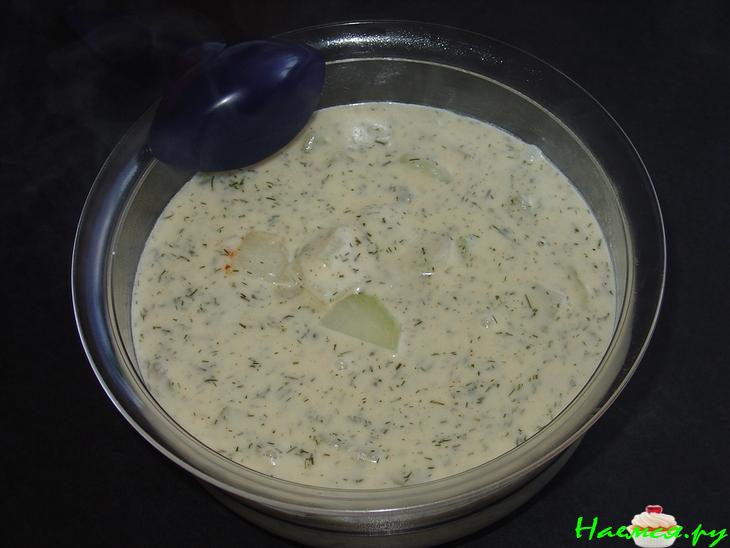 Кольраби в соусе