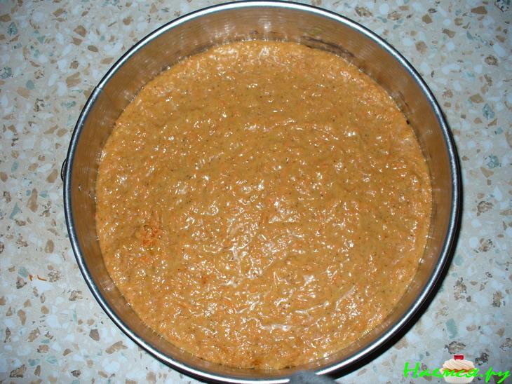 Морковный пирог с корицей Морковный пирог с корицей