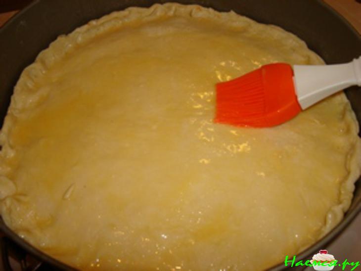 Сырно-морковный пирог