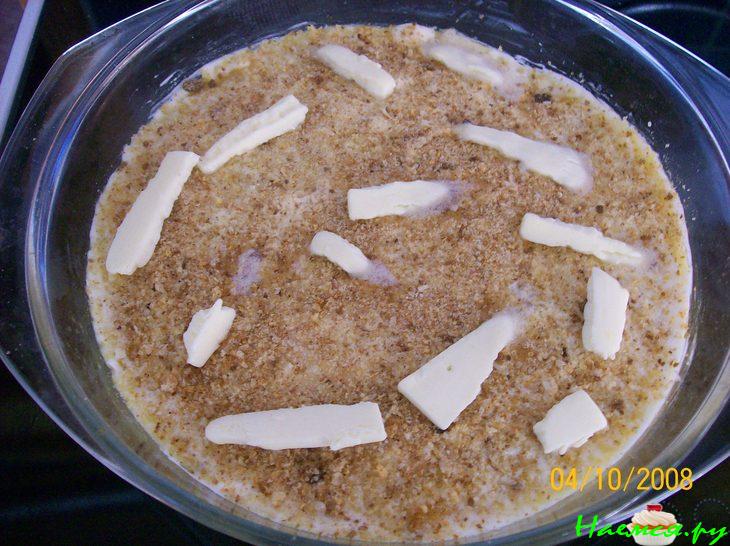 Пшенный крупеник с тыквой