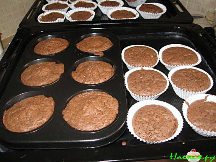 Шоколадное суфле с ванилью Шоколадное суфле с ванилью