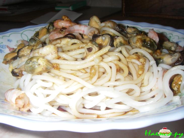 Салат "Нептун" с фунчозой