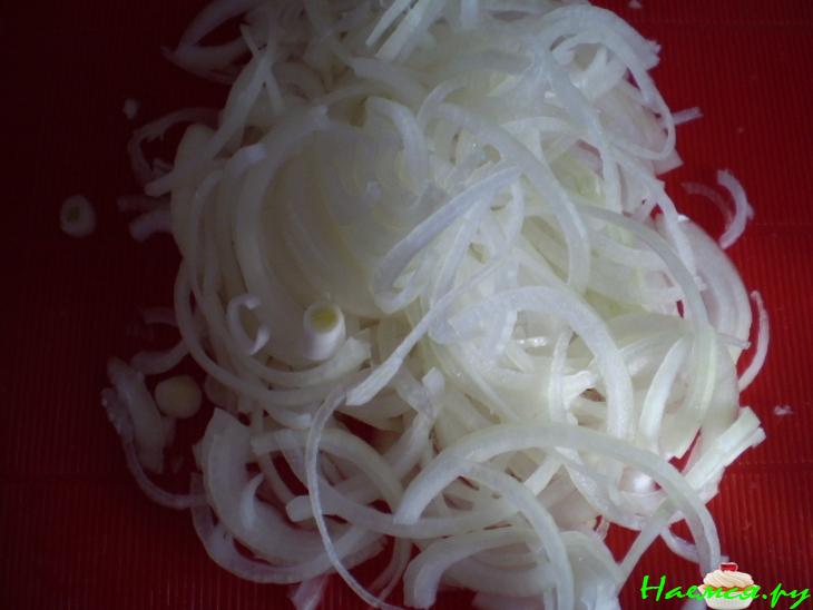 Салат "Февраль" с говядиной и редькой