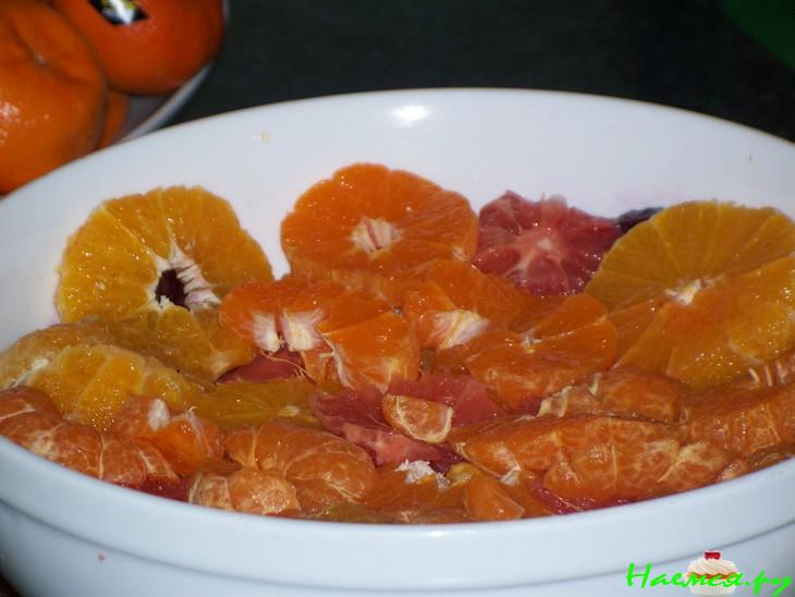 Французский цитрусового желатиновый десерт 'Орхидея'