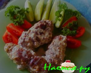 Отбивные "Три богатыря"