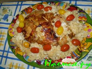 Фаршированная курочка (галантин)