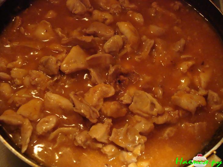 Гуляш из кролика