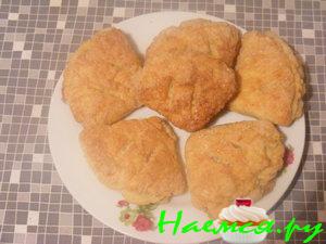 Слойки из творога