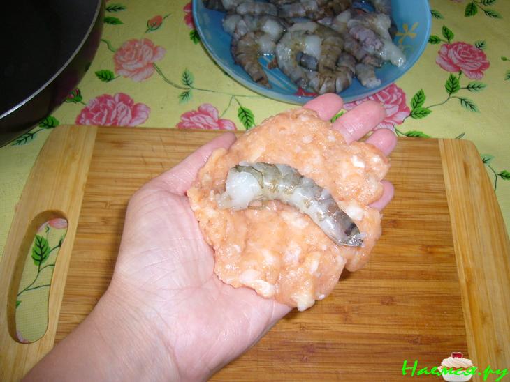 Зразы рыбные из сёмги и пангасиуса