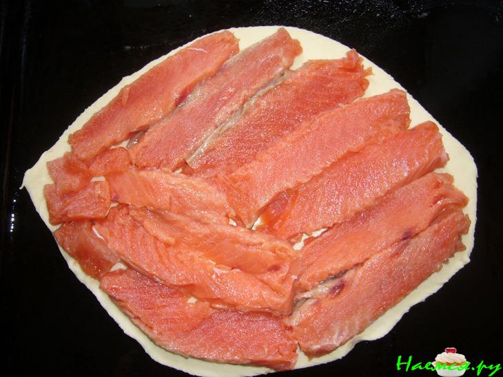 Рыбный пирог «Золотая рыбка»