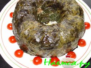 Франкфуртский капустно-мясной венок