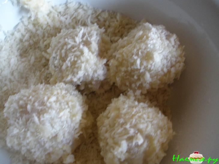 Золотые шарики с сыром