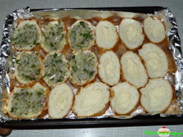 Горячие бутерброды с рыбой