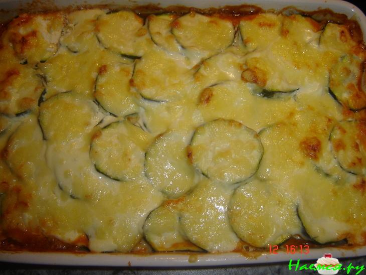 Запеканка «Цуккини-мозайка»