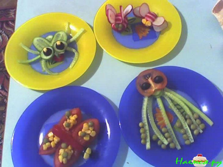 Украшение для салата «Осьминог»