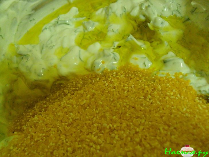 Йогуртный пирог 'Зеленый'