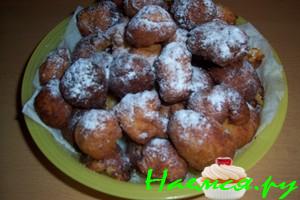 Пончики творожные