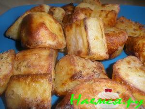 Картошка, запеченная в духовке - такая, как хотелось, но долго не получалось Картошка, запеченная в духовке - такая, как хотелось, но долго не получалось