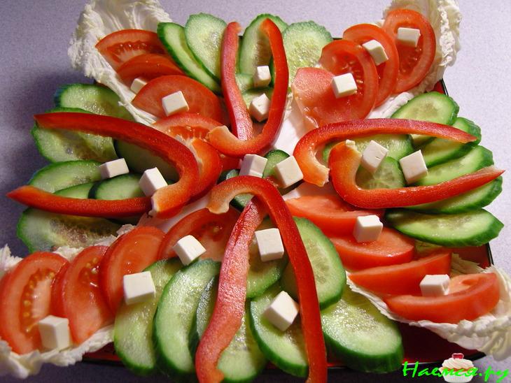 Закусочная тарелочка (ассорти)