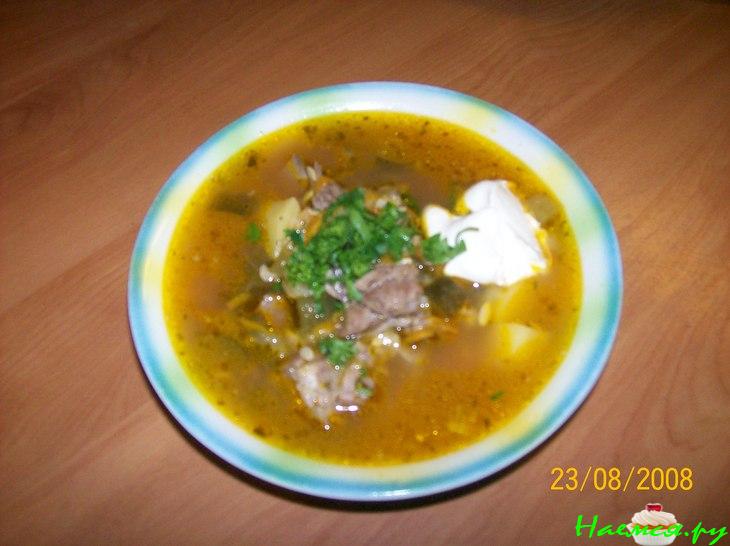 Калья (почти классический рассольник с почками) Калья (почти классический рассольник с почками)