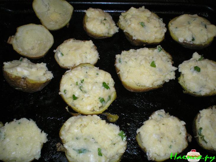 Дважды запеченный картофель