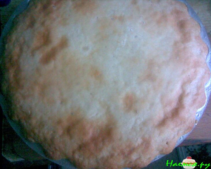 Необычный дрожжевой пирог-перевертыш (постный) с яблоками