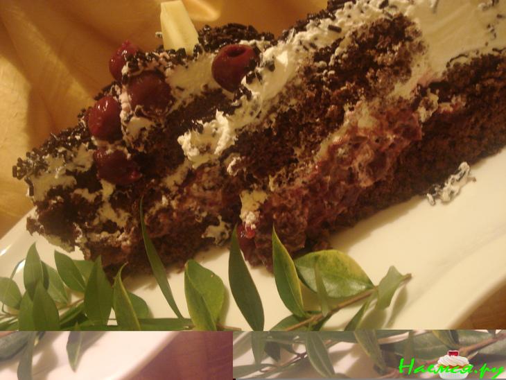 'BLACK FOREST' или Щвардцвальский торт /моя версия/