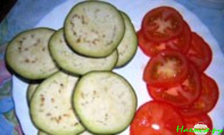 Закуска с баклажанами