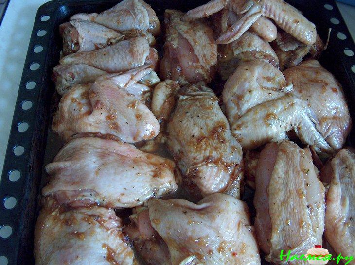 Курочка в восточном стиле