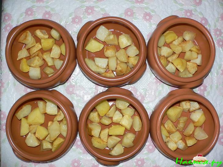 Чанахи с сушёными белыми грибами