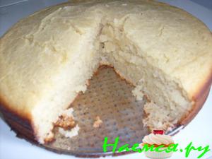 Простой манник с яблоками