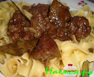 Тушеное мясо