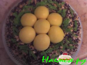 Торт "Куриное гнёздышко" Торт "Куриное гнёздышко"