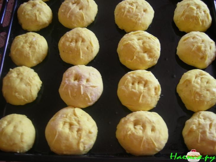 Капустные булочки "Постный день"