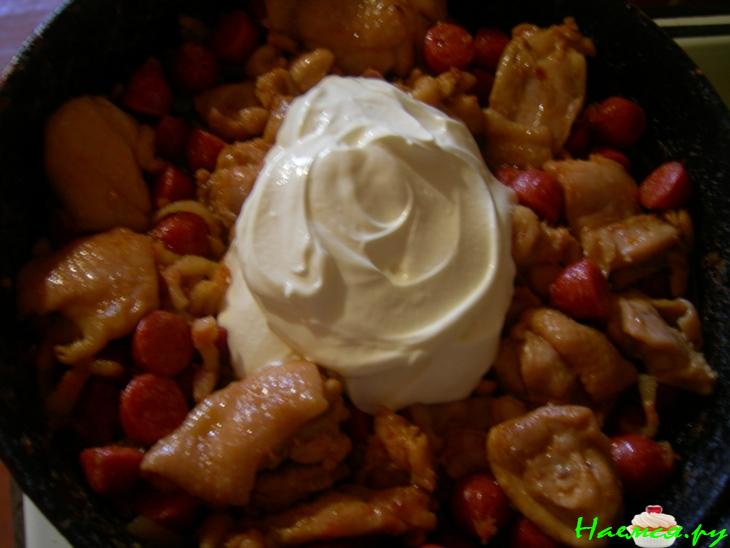 Паприкаш из курицы