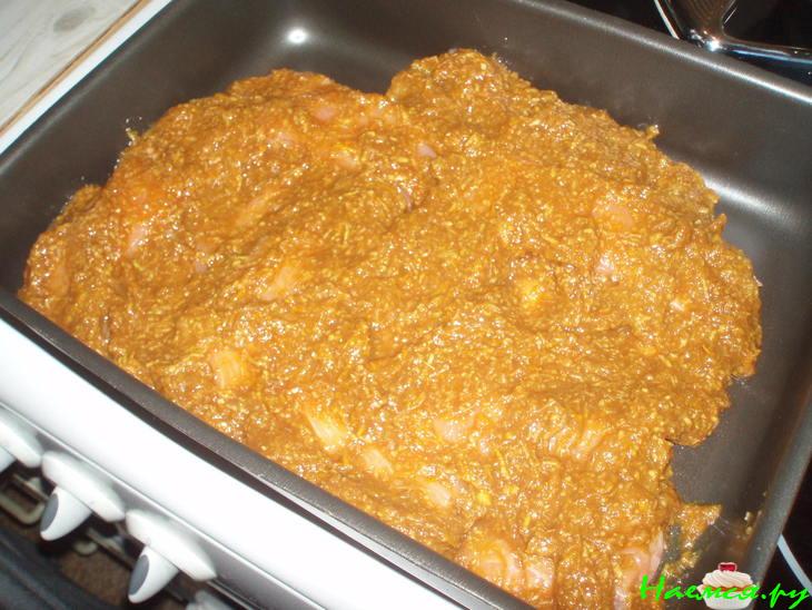 Форель в апельсиново-соево-медовом маринаде