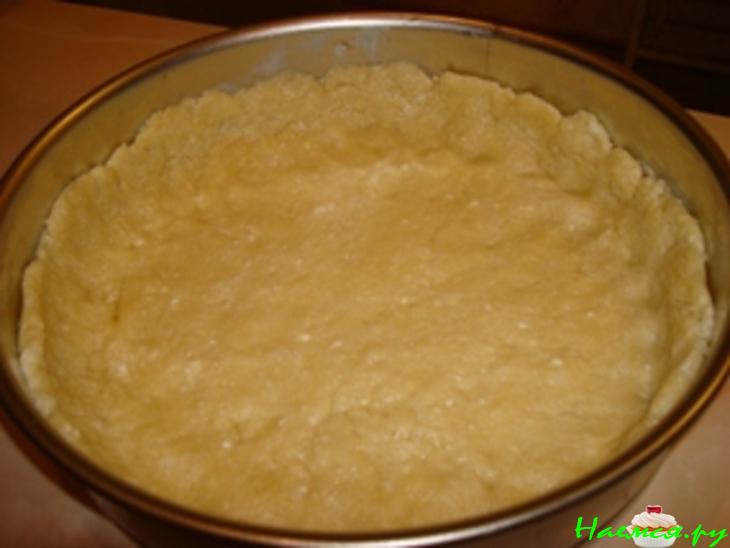 Творожный пирог с творожно-сырной начинкой