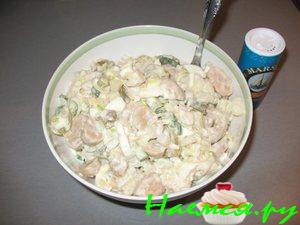 Салат деревенский