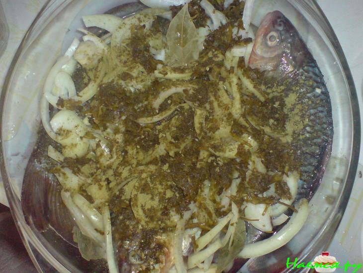 Карасики в сметане