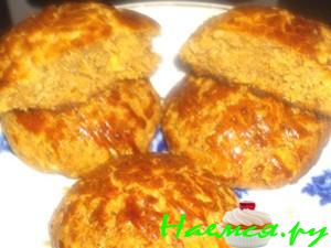 Ржаные лепешки с айвой