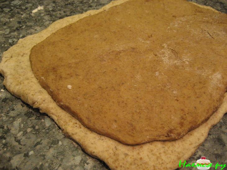 Мраморный ржаной хлеб Мраморный ржаной хлеб