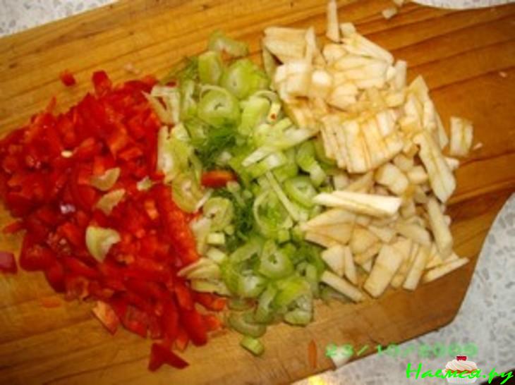 Рассольник с мятой (мой вариант)