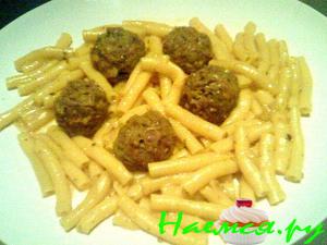 Фрикадельки в вермишельке